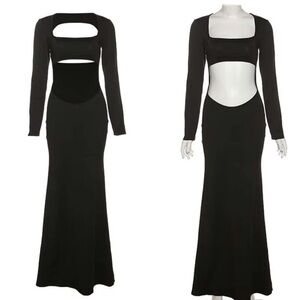 Sexy body con dress, black size medium